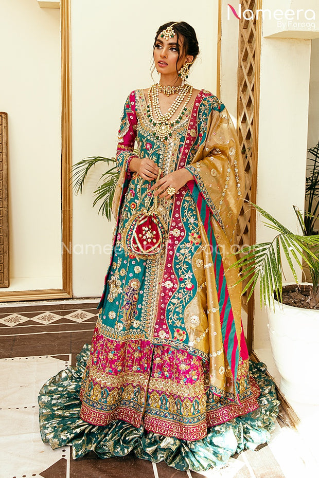 Angrakha Bridal Dress