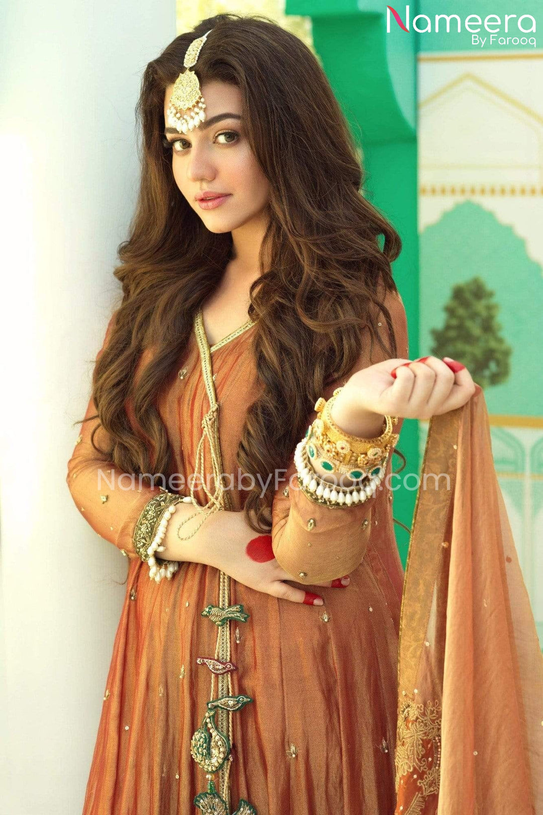 Angrakha Dress