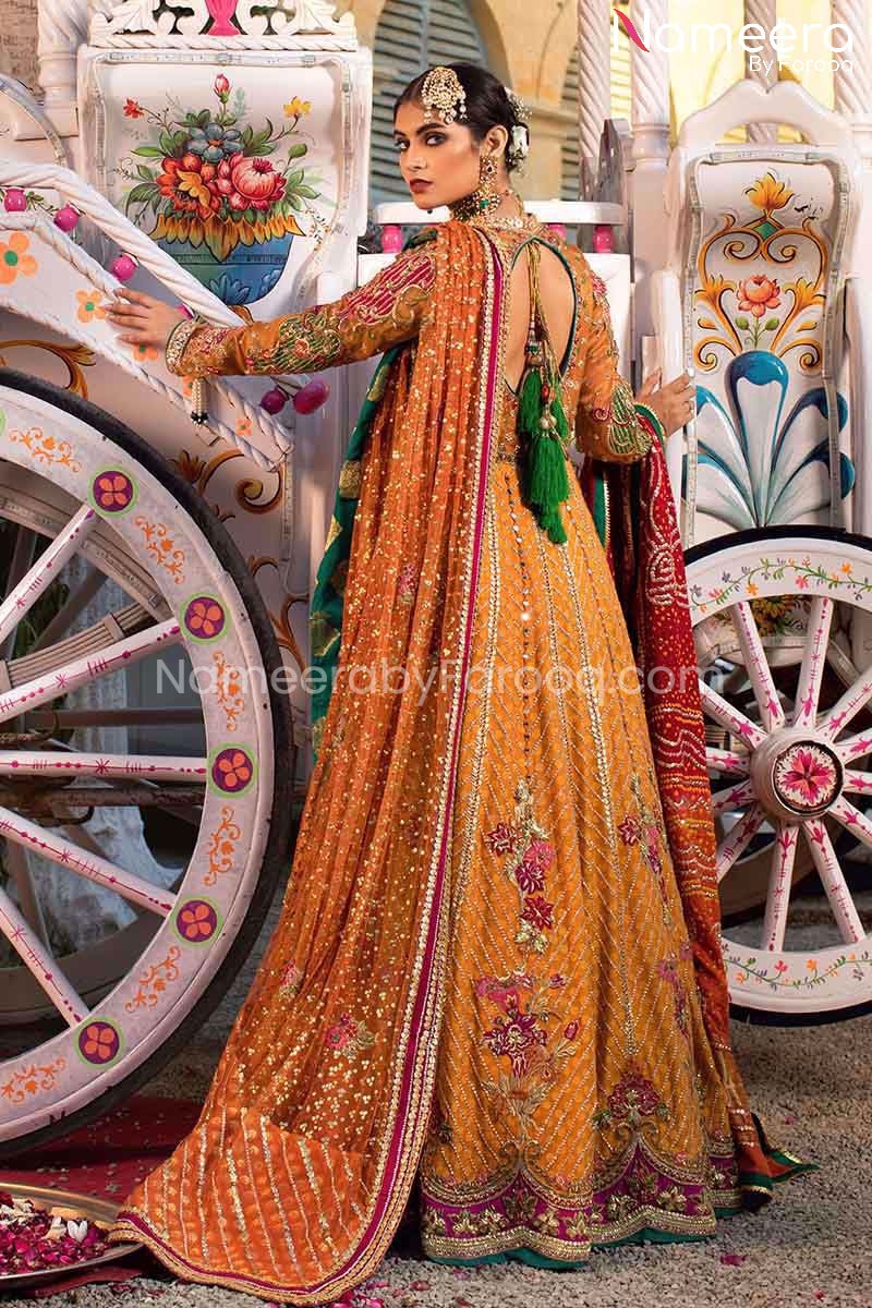 Angrakha Style Frock