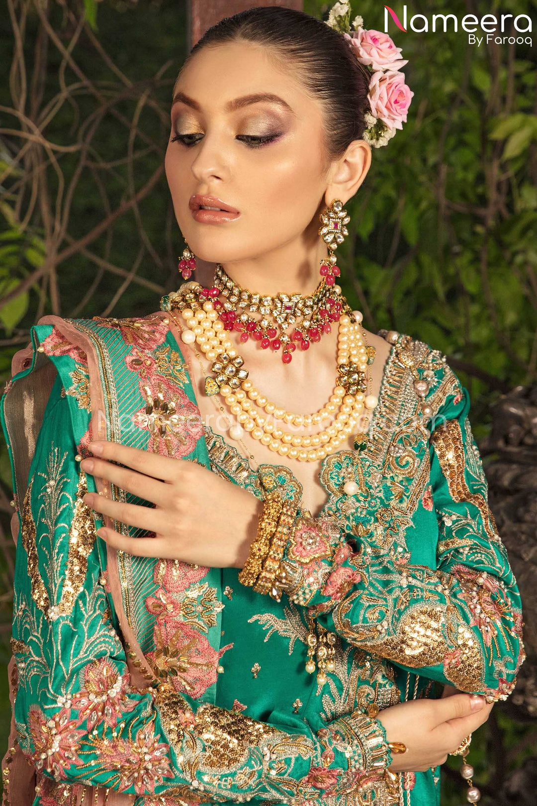 Angrakha Dress