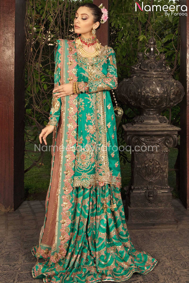 Angrakha Pakistani Dress