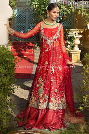 Angrakha Style Bridal Dress