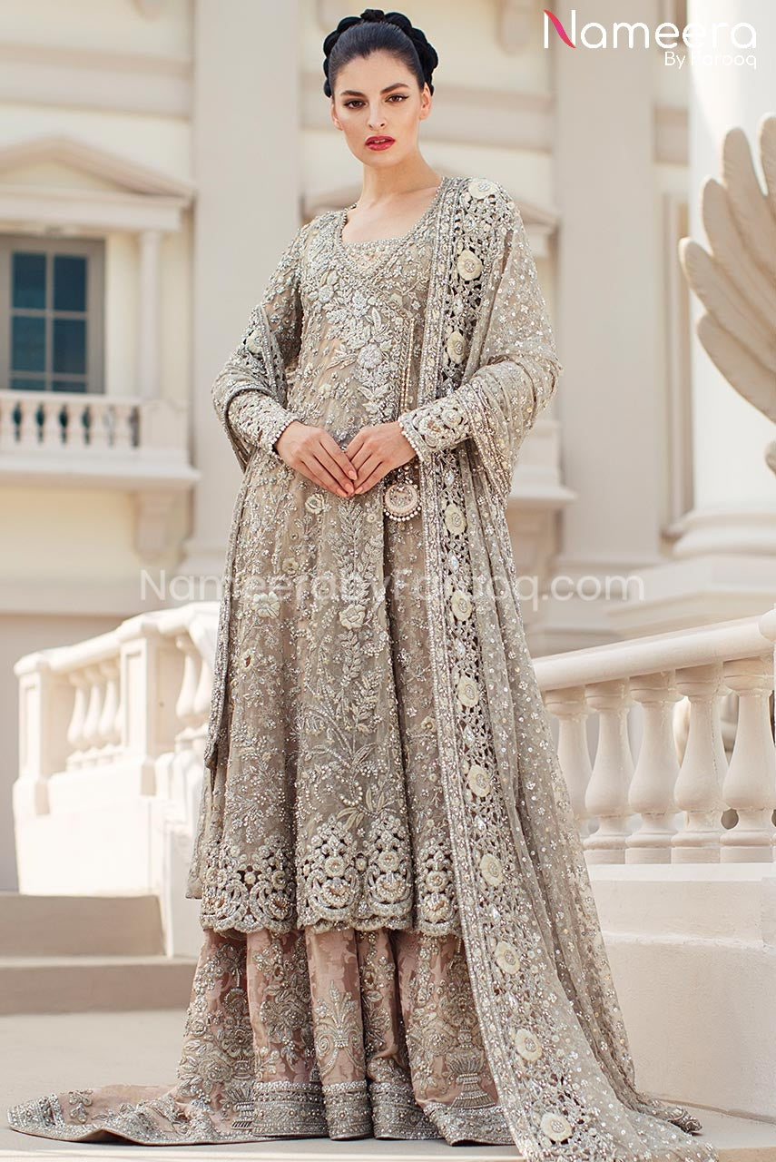 Angrakha Style Bridal Dress