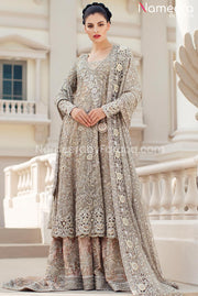 Angrakha Style Bridal Dress