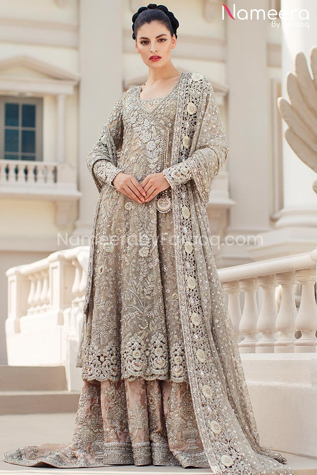 Angrakha Style Bridal Dress