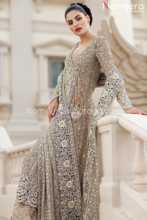 Angrakha Style Frock