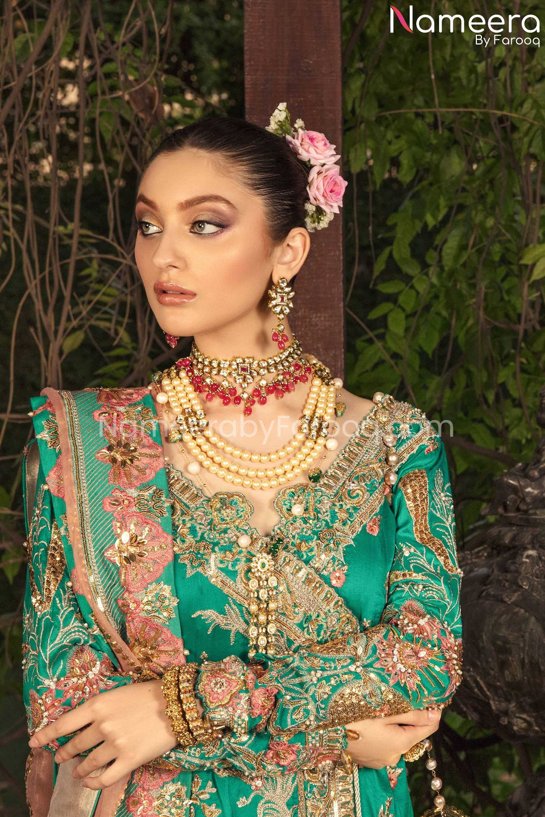 Angrakha Style Shirt