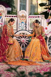 Angrakha Traditional Pakistani Dress for Wedding