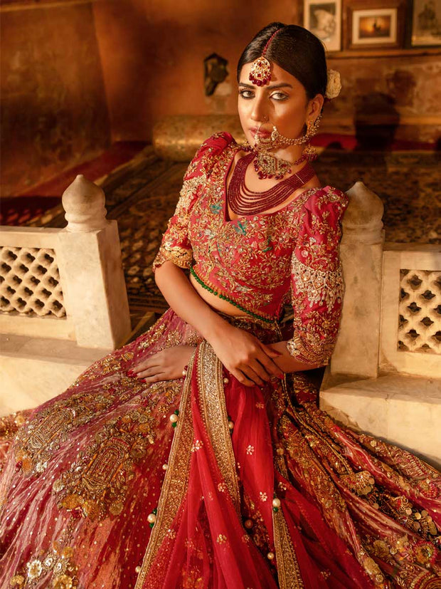 Asian Bridal Wear Pakistani Lehnga