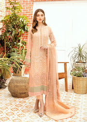 Asian Crinkle Chiffon Party Outfit