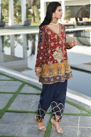 Asian Peplum Outfit for Wedding Party
