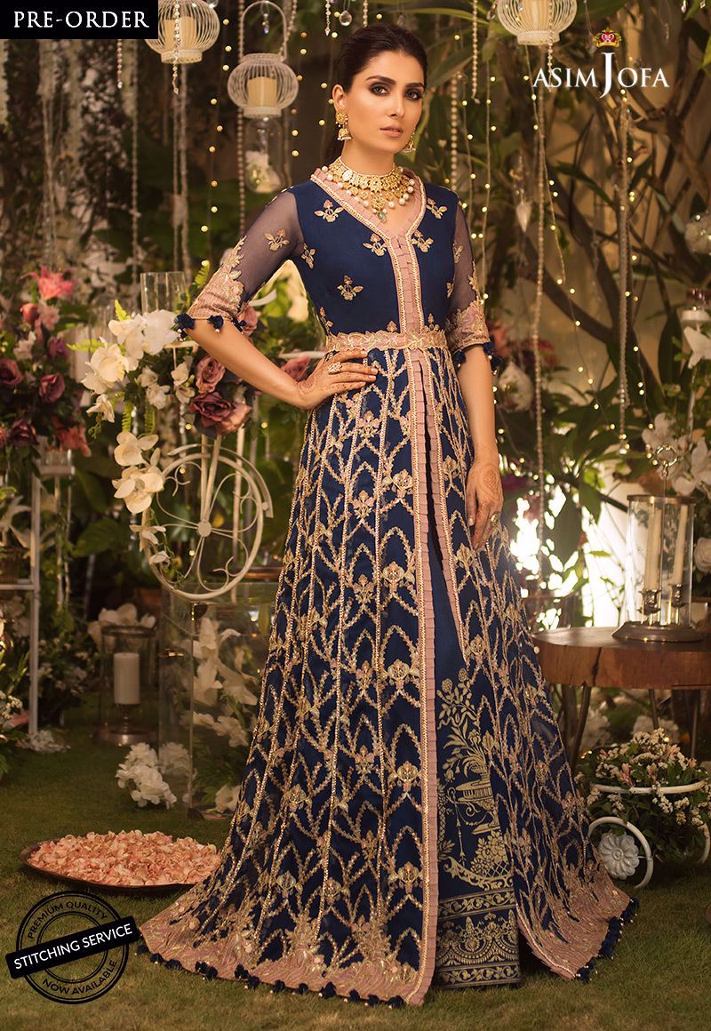 Asim Jofa Chiffon Suit for Eid