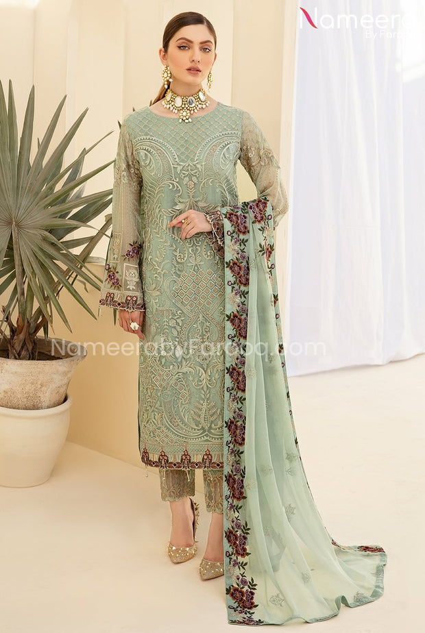 Asim Jofa Embroidered Salwar Kameez