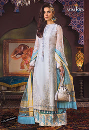 Asim Jofa New Party Suit with Embroidery