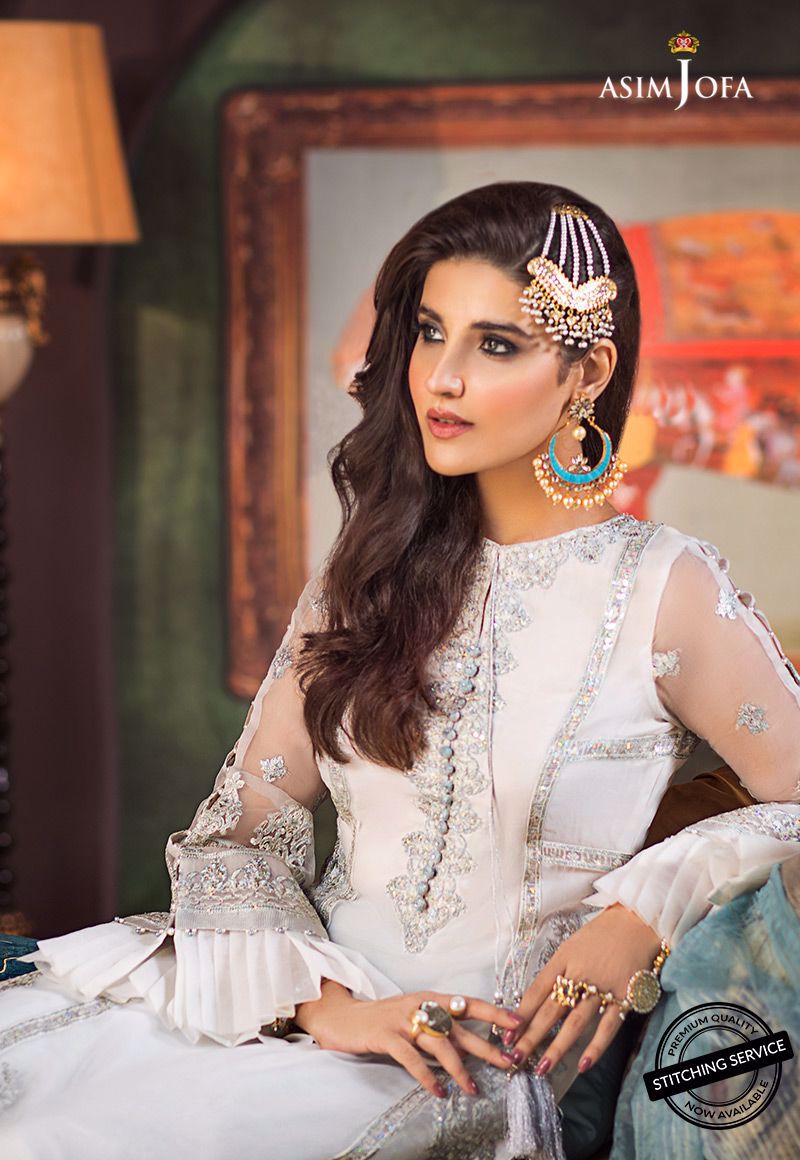 Asim Jofa New Party Suit with Embroidery