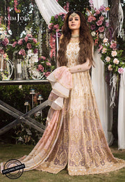 Asim Jofa Wedding Party Wear in Pink Color