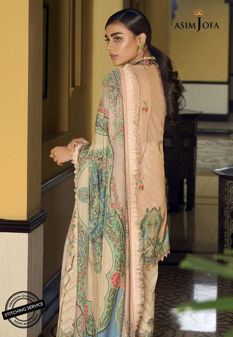 Asim Jofa Eid Collection 2020  Backside