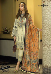 Asim Jofa Eid Wear in Ivory Color