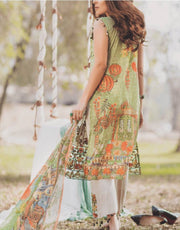 Lawn dress by rang rasiya Model # L 1172
