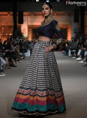  Black and White Lehenga ONLINE
