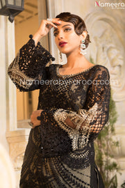 Black Embroidered Salwar Kameez 2021
