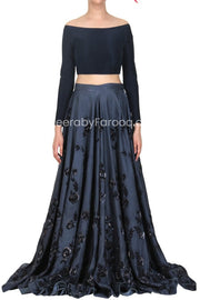 Blue Lehenga Choli 
