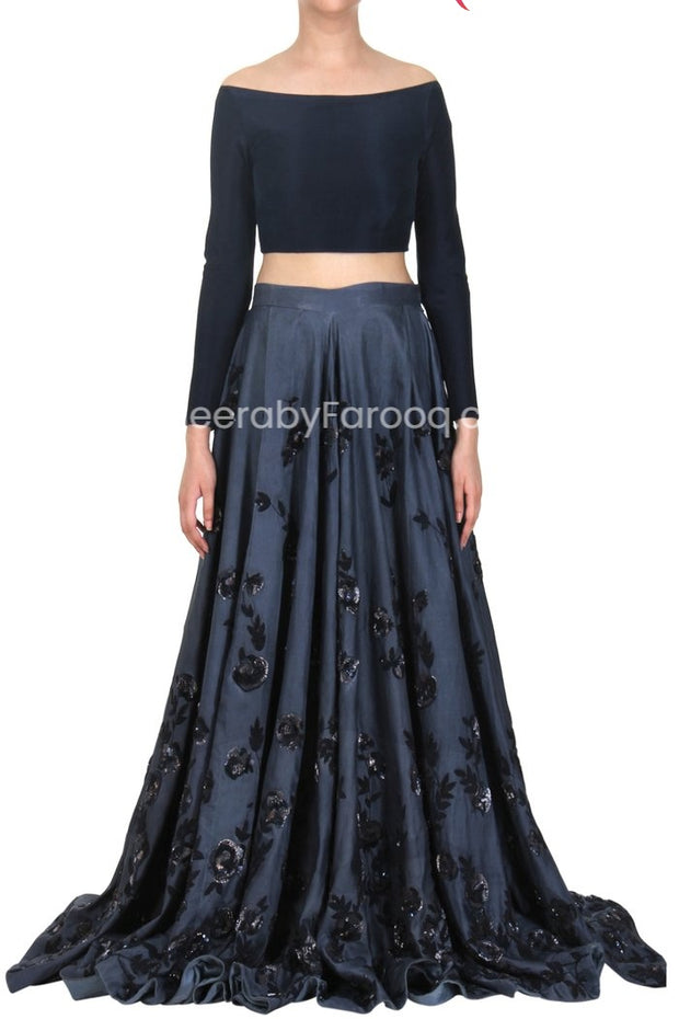 Blue Lehenga Choli 