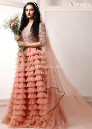 Baby Pink Lehenga Choli