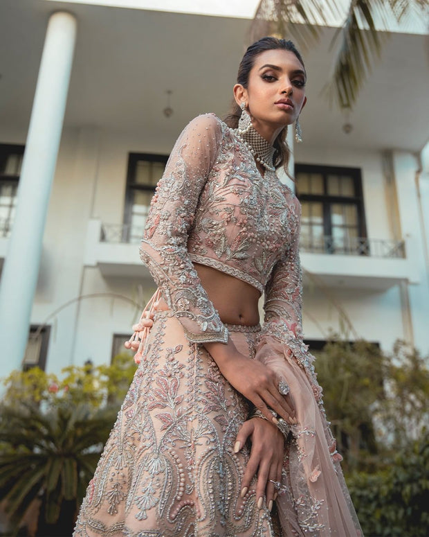 Baby Pink Lehenga Choli 
