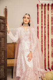 baby pink lehenga