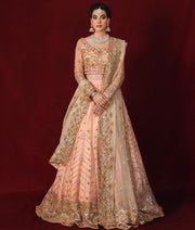 Baby Pink Lehenga with Choli and Dupatta Indian Dress