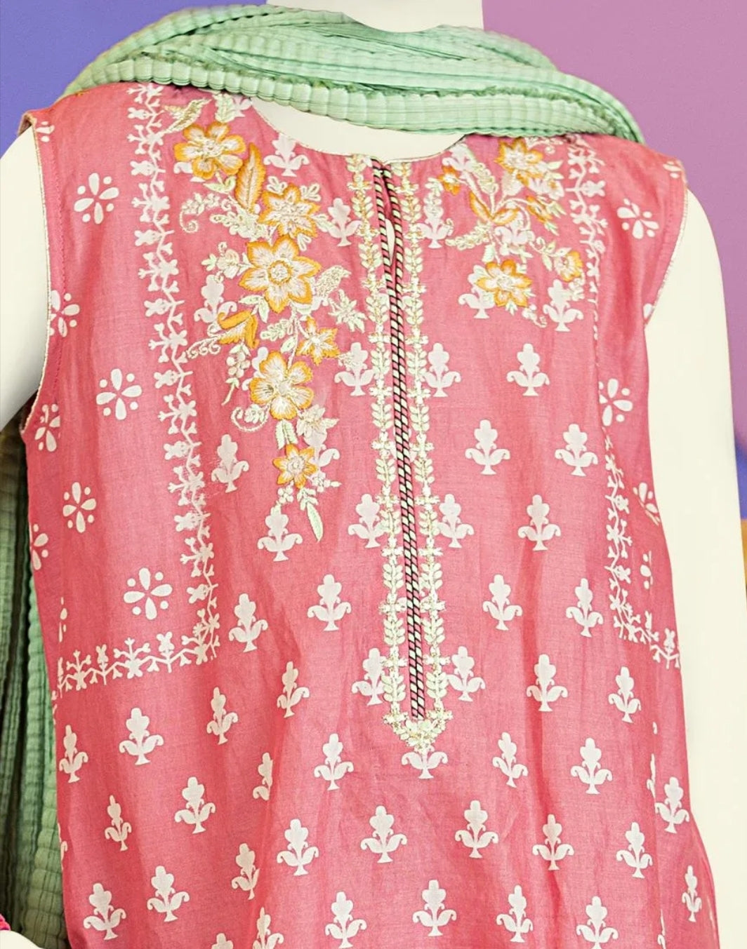 Buy Pakistani baby girl kurta shalwar in USA from us Nameera by Farooq