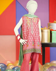Baby girl kurta shalwar for the event of Eid