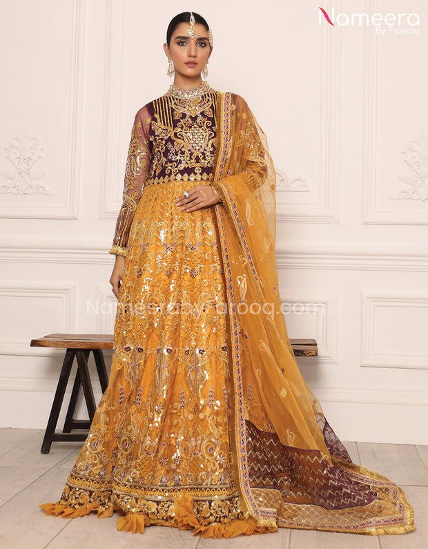 Baroque Pakistani Maxi Dress