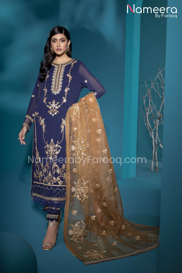 Baroque Pakistani Salwar Kameez