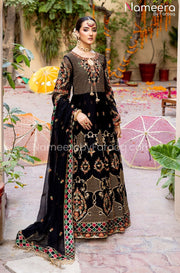 Baroque Party Wear Pakistani Maxi Dresses
