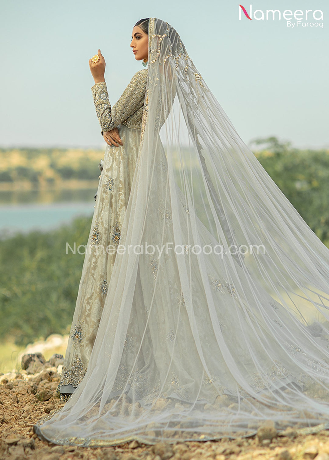 BeautifulBridal Lehenga with Angrakha Dress Pakistani