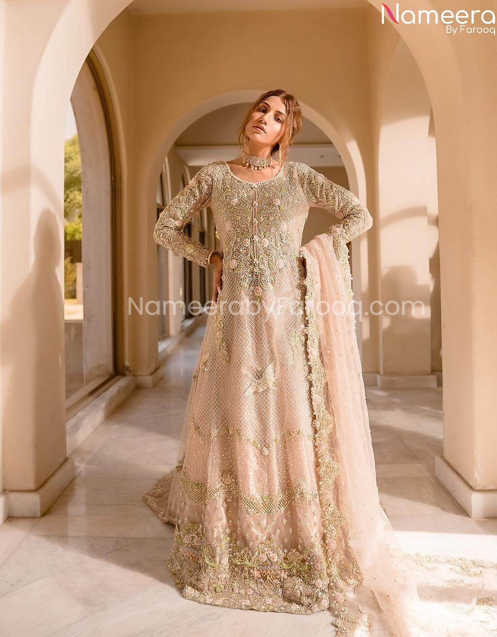 beautiful latest wedding gown