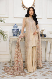 Beautiful Pakistani Gown Dress with Gharara