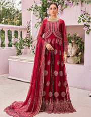 Beautiful Red Salwar Kameez Suit for Pakistani Party Dresses