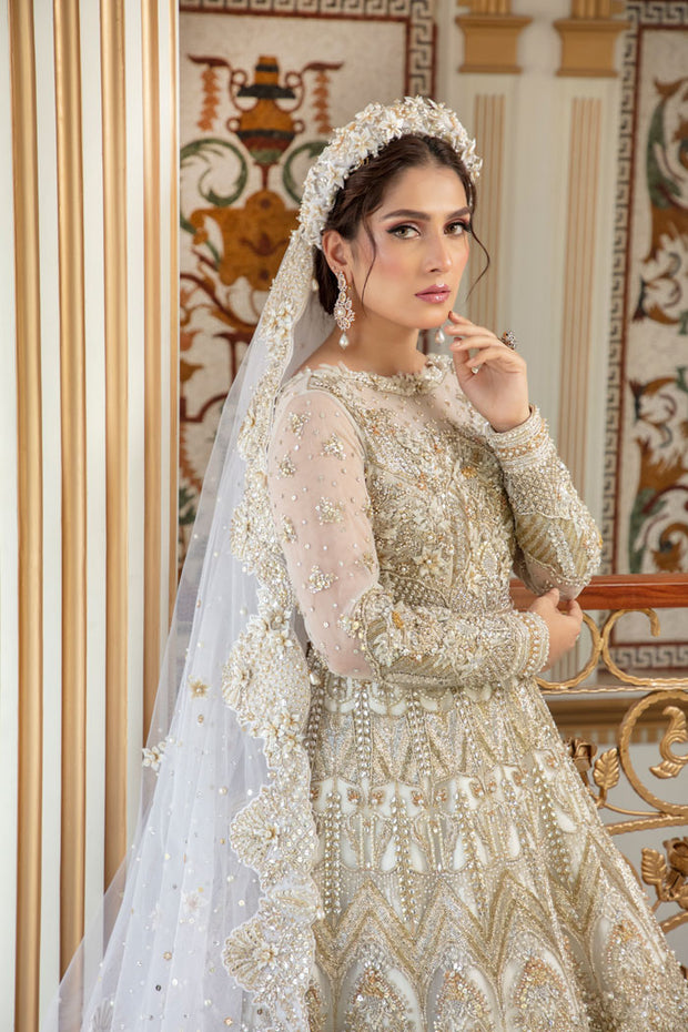 Off white pakistani wedding dresses sale