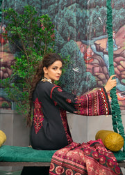 Black Combination Salwar Kameez