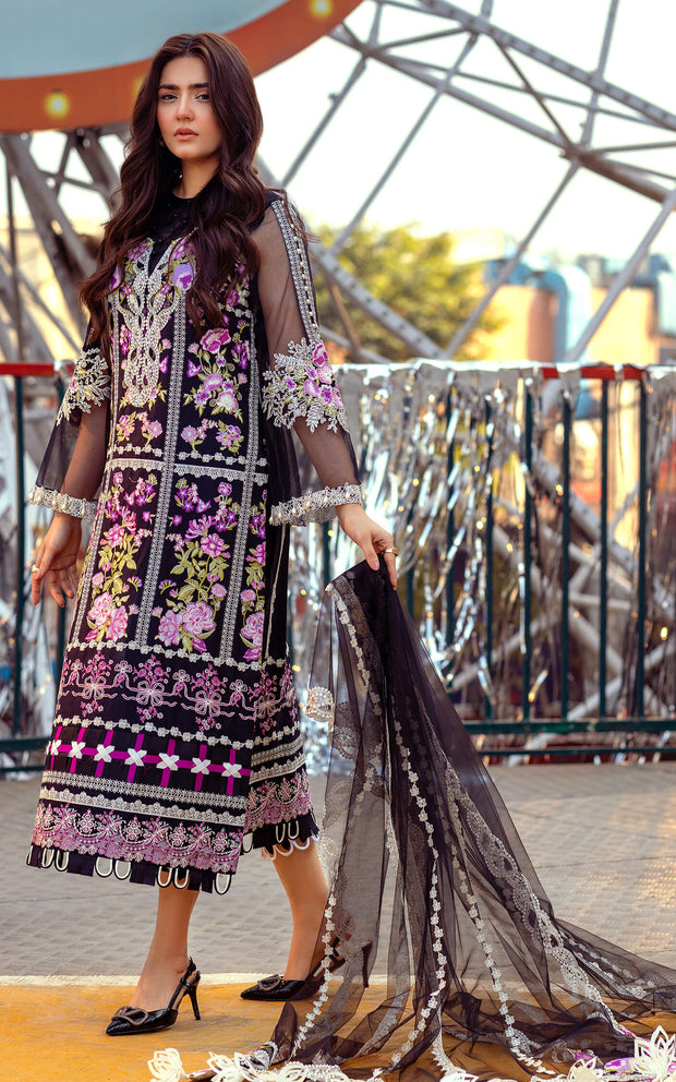 Black Designer Salwar Kameez
