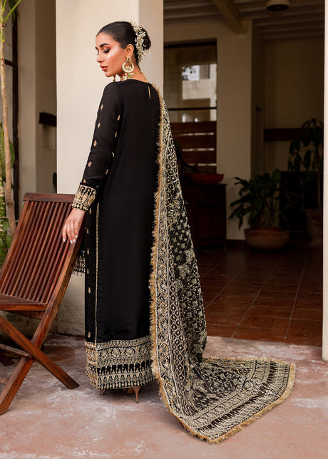 Black Gold Shirt Palazzo 2023