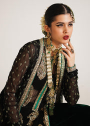 Black Indian Wedding Dress in Gown and Sharara Style Online