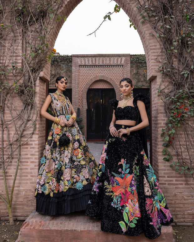 Black Lehenga 