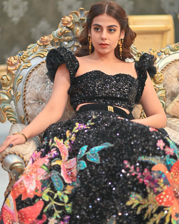 Black Lehnga Choli 