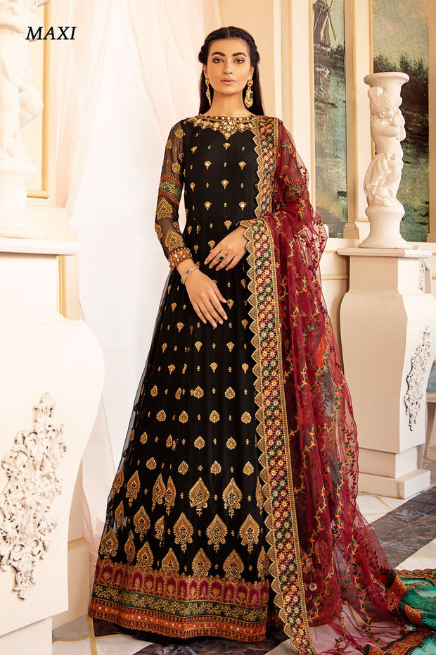 Black Lehnga Choli with Embroidery