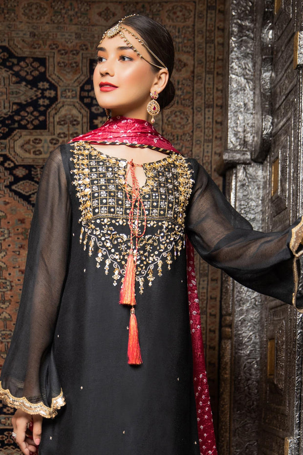 Black Salwar Kameez Pakistani Eid Dresses
