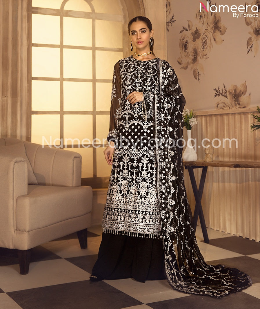 Black Salwar Kameez 